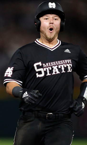 Mississippi St makes CWS again, beats Stanford 8-1